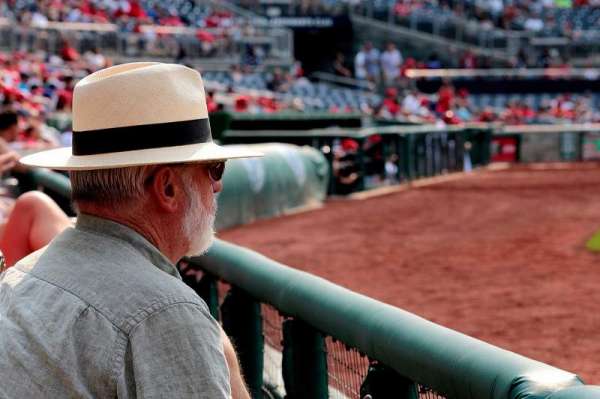 Nationals Park, bloc: 133, rangée: E, place: 6