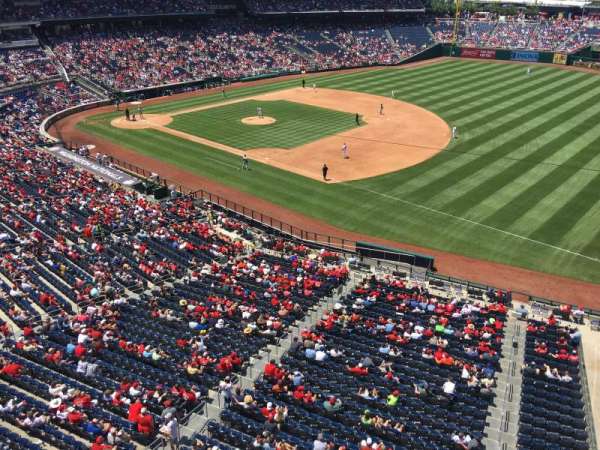 Nationals Park, bloc: 222, rangée: A, place: 1
