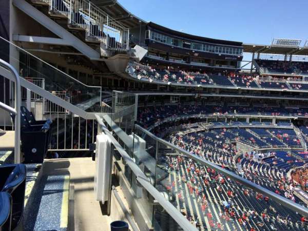 Nationals Park, bloc: 222, rangée: A, place: 1