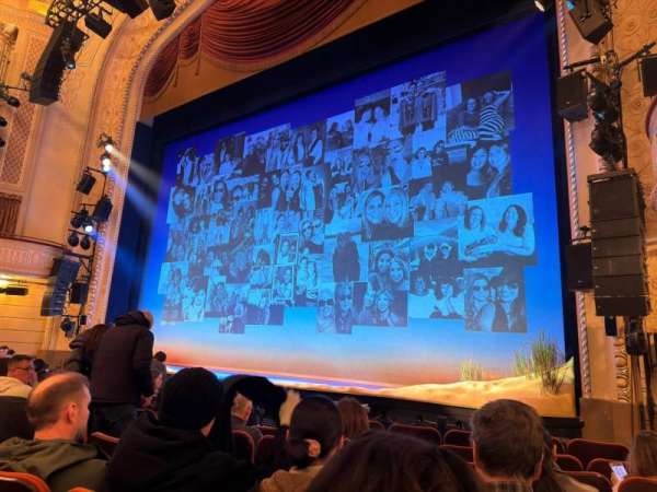 Majestic Theatre, bloc: Orchestra R, rangée: G, place: 12