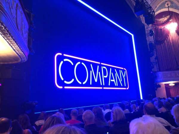 Bernard B. Jacobs Theatre, bloc: Orchestra L, rangée: G, place: 13