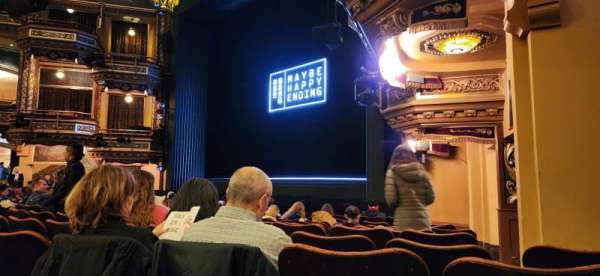 Belasco Theatre, bloc: Orchestra R, rangée: M, place: 26