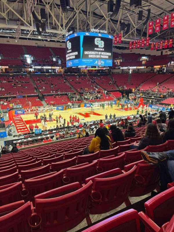 Xfinity Center, Maryland, bloc: 126, rangée: 15, place: 20