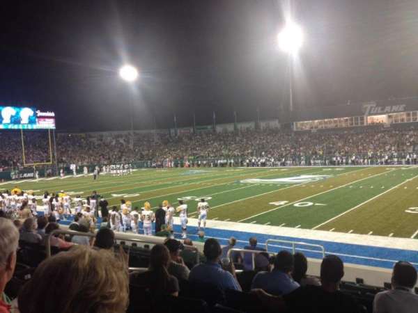 Yulman Stadium, bloc: 108, rangée: J, place: 12