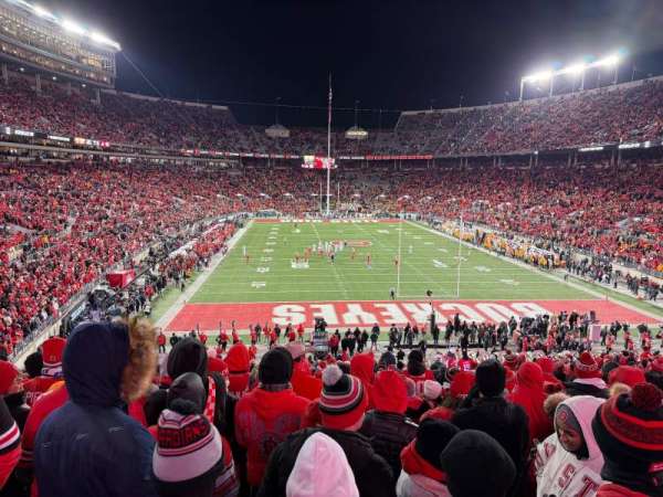 Ohio Stadium, bloc: 37A, rangée: 29, place: 15