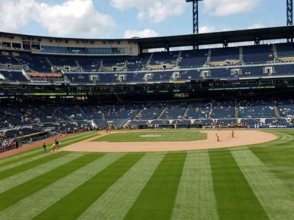 PNC Park, bloc: 143, rangée: D, place: 5