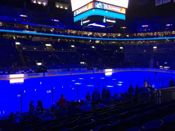 Nationwide Arena, bloc: 116, rangée: Q, place: 15
