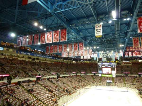 Joe Louis Arena, bloc: 228, rangée: 8, place: 7