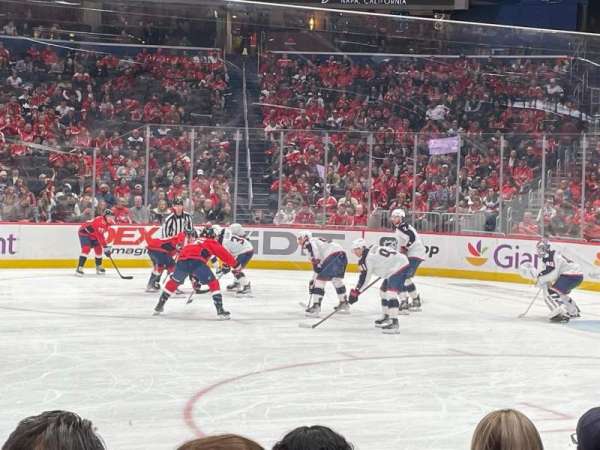 Capital One Arena, bloc: 101, rangée: E, place: 10