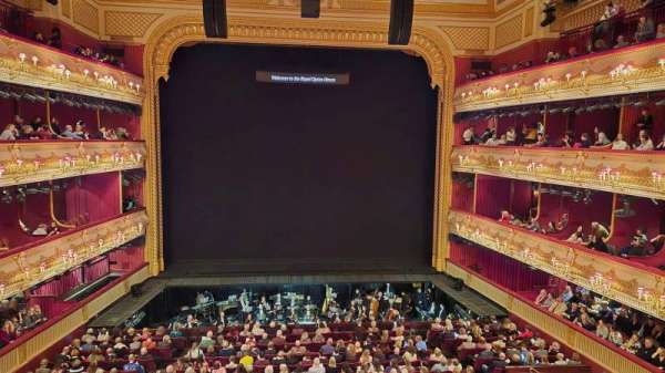 Royal Opera House, bloc: Balcony, rangée: A, place: 41