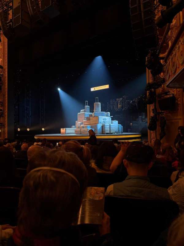 Longacre Theatre, bloc: Orchestra R, rangée: K, place: 9