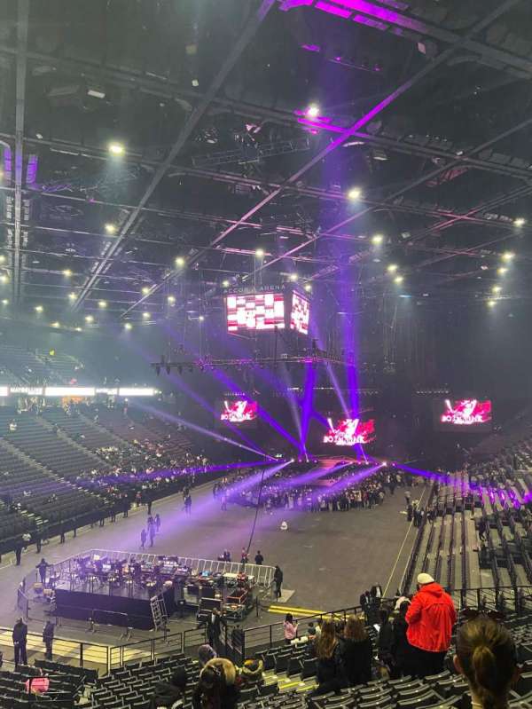 Accor Arena, bloc: Gradin B, rangée: 7, place: 11