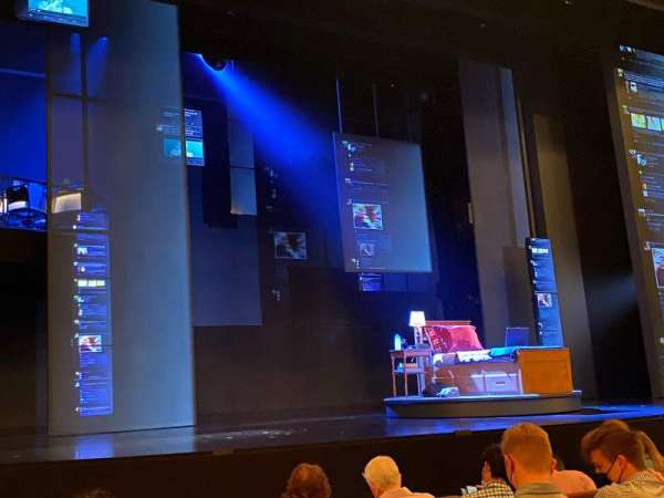 Music Box Theatre, bloc: Orchestra L, rangée: H, place: 5