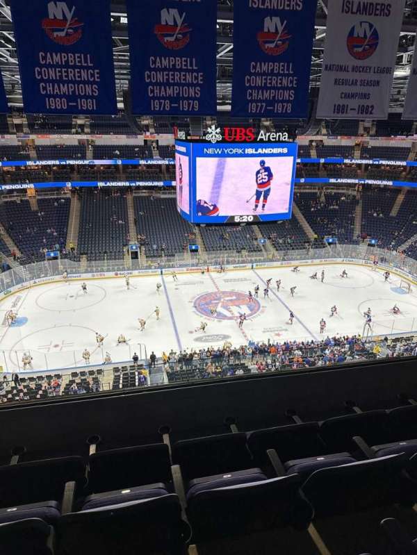 UBS Arena, bloc: 307, rangée: 7, place: 19
