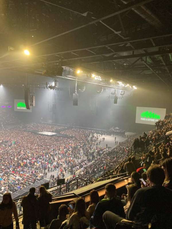 Paris La Défense Arena, bloc: 415, rangée: 54, place: 16