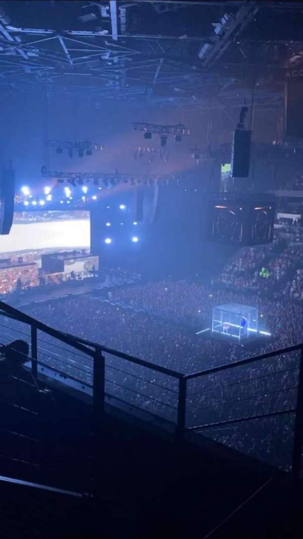 Accor Arena, bloc: Balcon P, rangée: 84, place: 25
