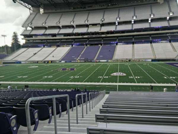 Husky Stadium, bloc: 127, rangée: 29, place: 29
