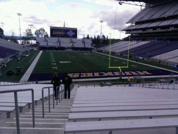 Husky Stadium, bloc: 119, rangée: 35, place: 25