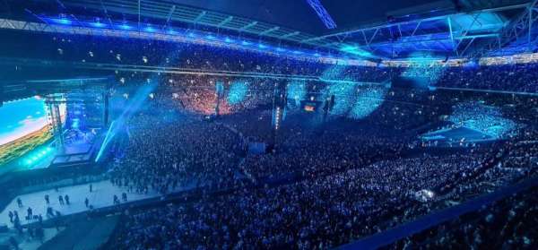 Wembley Stadium, bloc: 529, rangée: 1, place: 89
