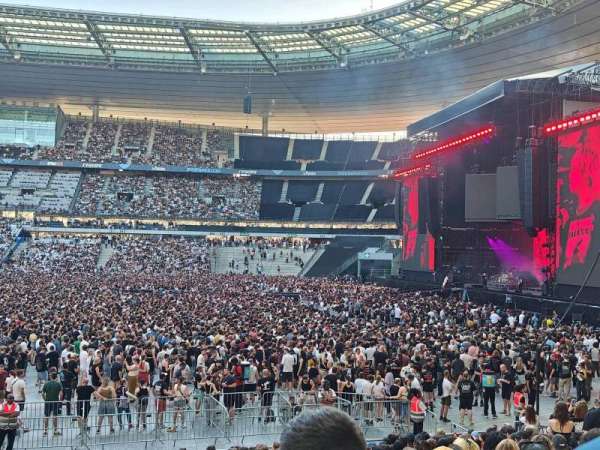 Stade de France, bloc: H1, rangée: 19, place: 17