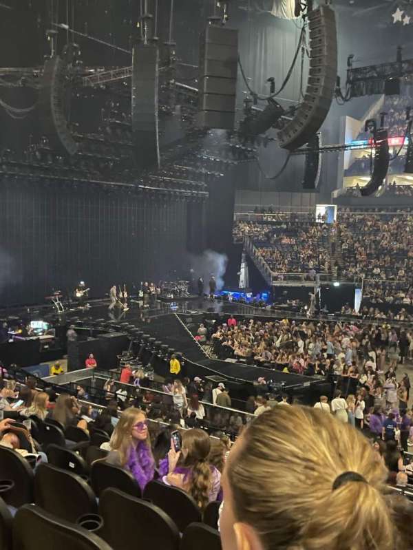 The O2, London, bloc: 102, rangée: U, place: 54