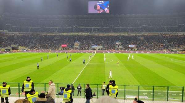 San Siro, bloc: P, rangée: 9, place: 15
