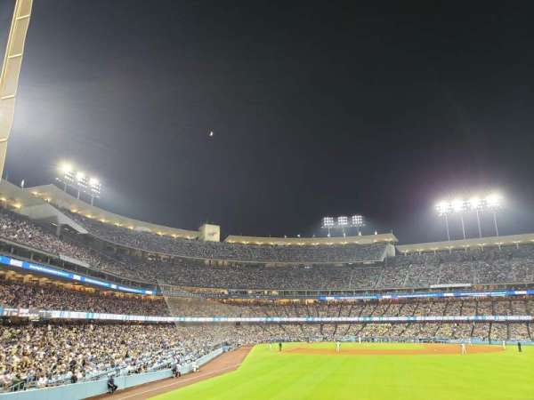 Dodger Stadium, bloc: 302PR, rangée: G, place: 11
