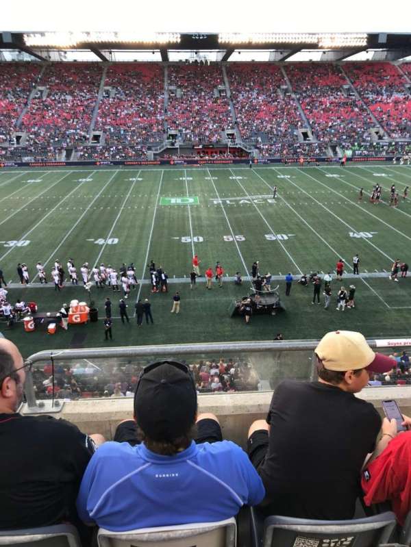 TD Place Stadium, bloc: SS, rangée: 3, place: 26