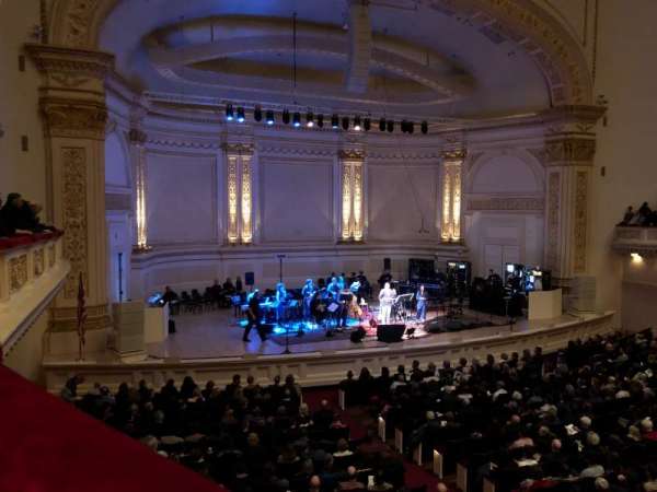 Carnegie Hall, bloc: Box 47, rangée: 1, place: 3