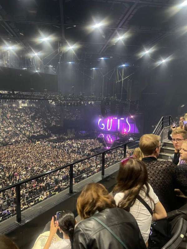 Accor Arena, bloc: Balcon D, rangée: 83, place: 26