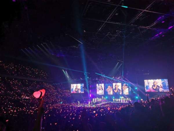 Accor Arena, bloc: Gradin D, rangée: 21, place: 21