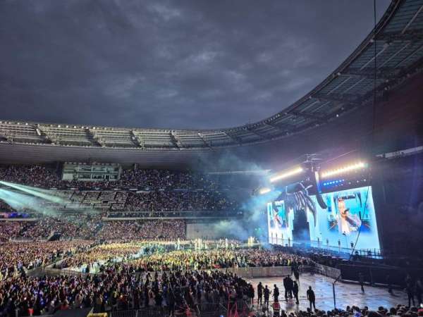 Stade de France, bloc: H1, rangée: 23, place: 12
