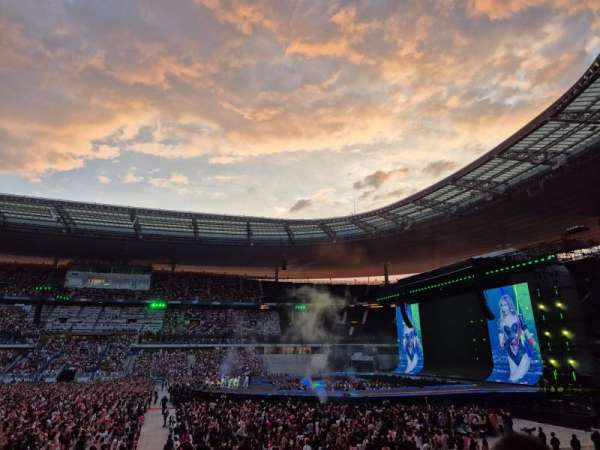 Stade de France, bloc: G8, rangée: 20, place: 23