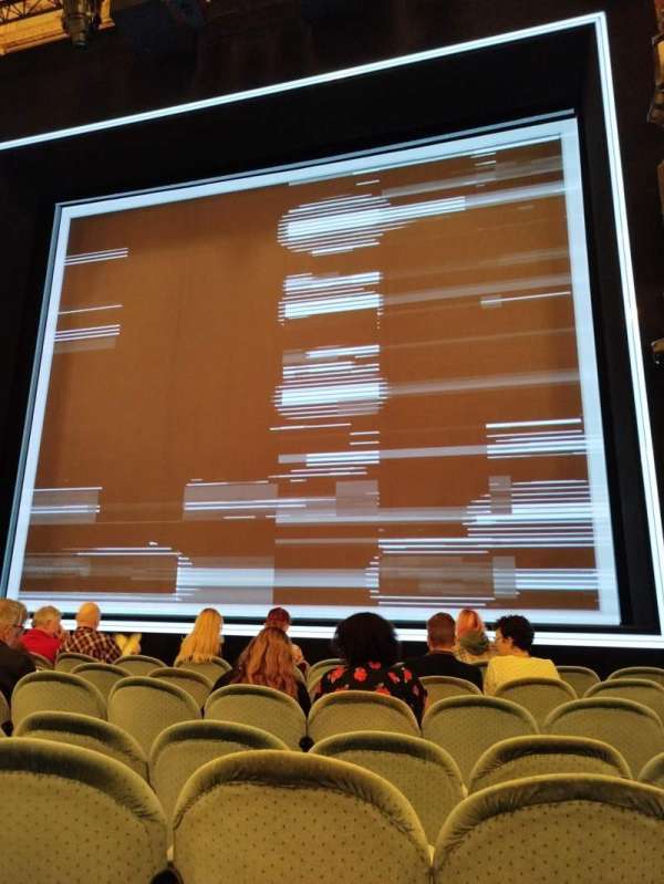 Wyndham's Theatre, bloc: Stalls, rangée: G, place: 10