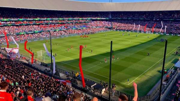 De Kuip, bloc: QQ, rangée: 10, place: 19
