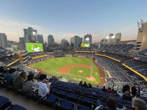 Petco Park, bloc: 308, rangée: 19, place: 8