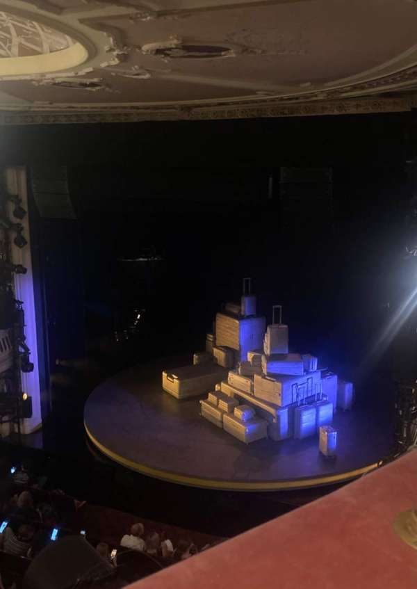 Criterion Theatre, bloc: Upper circle, rangée: A, place: 6