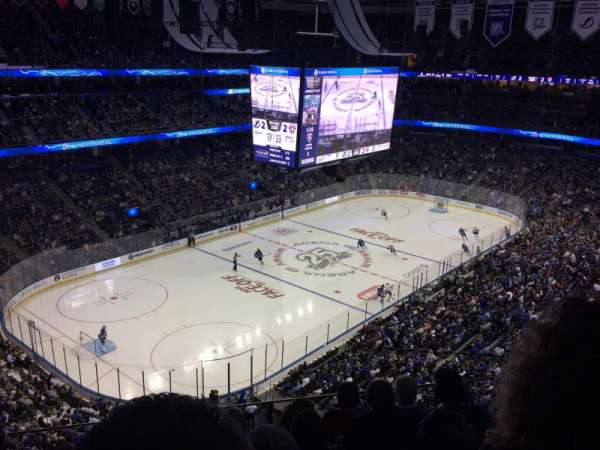 Benchmark International Arena, bloc: 320, rangée: F, place: 14