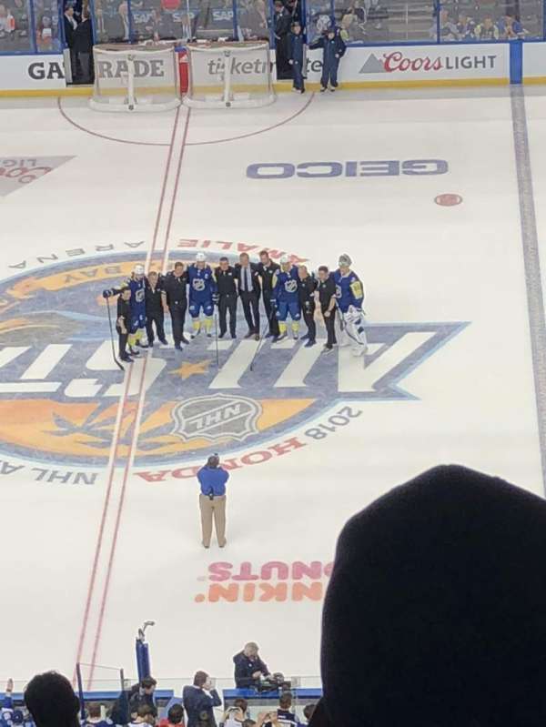 Benchmark International Arena, bloc: 330, rangée: M, place: 17