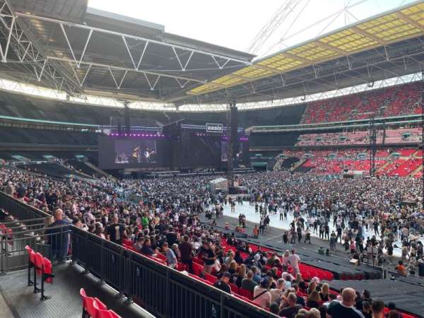 Wembley Stadium, bloc: 119, rangée: 31, place: 231