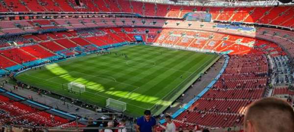 Wembley Stadium, bloc: 535, rangée: 24, place: 259
