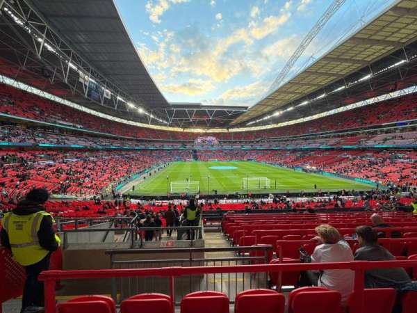 Wembley Stadium, bloc: 113, rangée: 40, place: 39