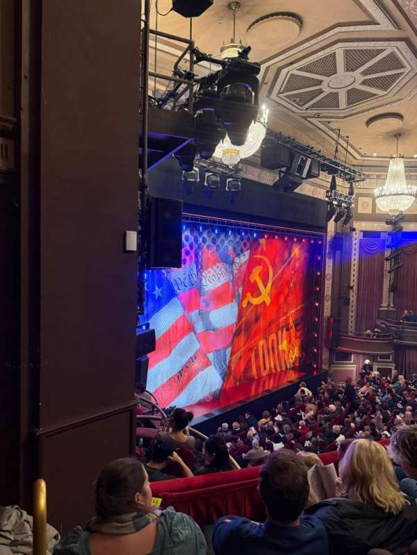 Imperial Theatre, bloc: Front Mezzanine L, rangée: D, place: 112