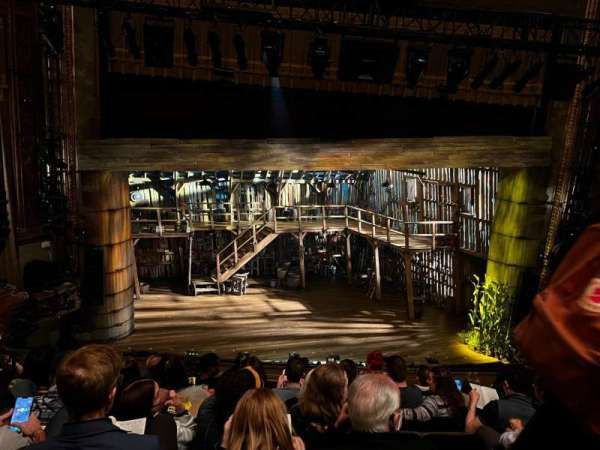 Nederlander Theatre, bloc: Mezzanine C, rangée: G, place: 112