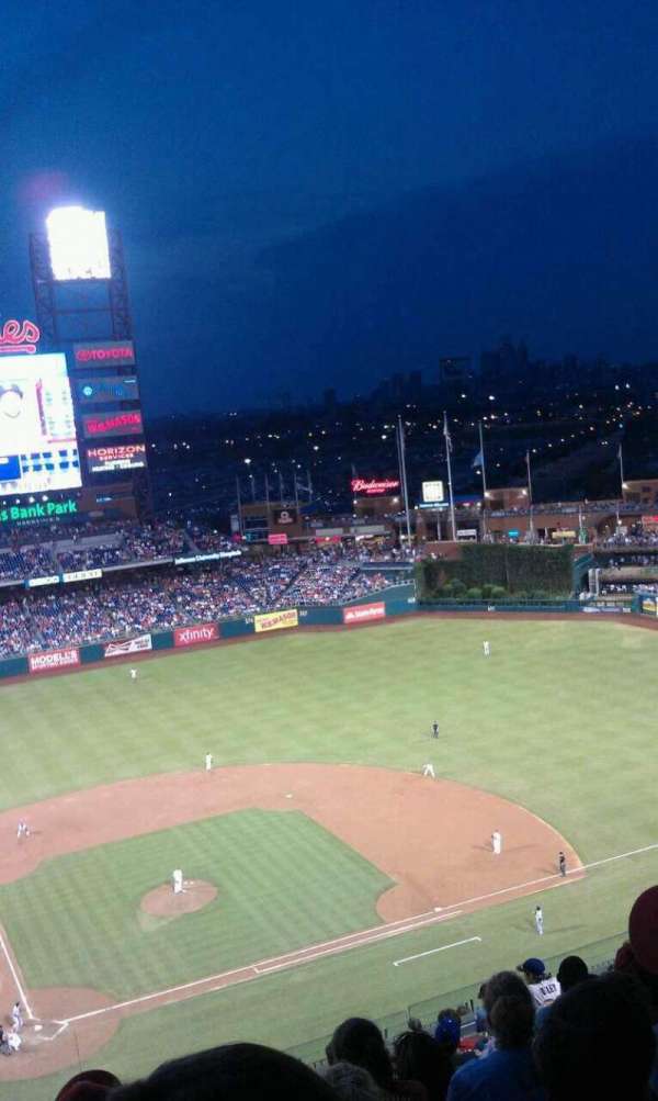Citizens Bank Park, bloc: 417, rangée: 12, place: 21