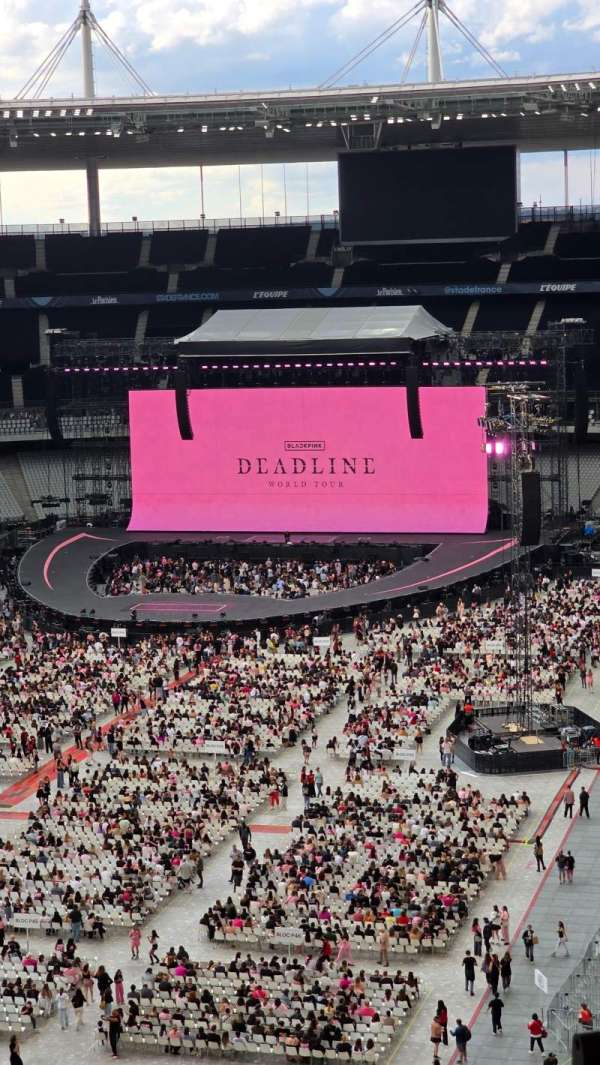 Stade de France, bloc: A4, rangée: 70, place: 23