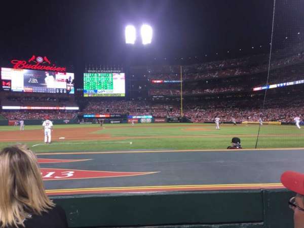 Busch Stadium, bloc: 156D, rangée: E, place: 8