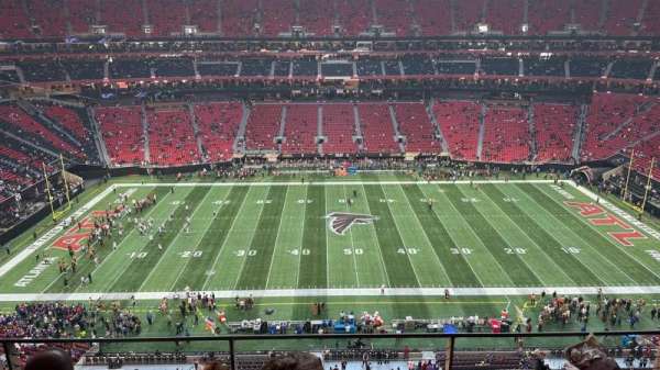 Mercedes-Benz Stadium, bloc: 340, rangée: 3, place: 9