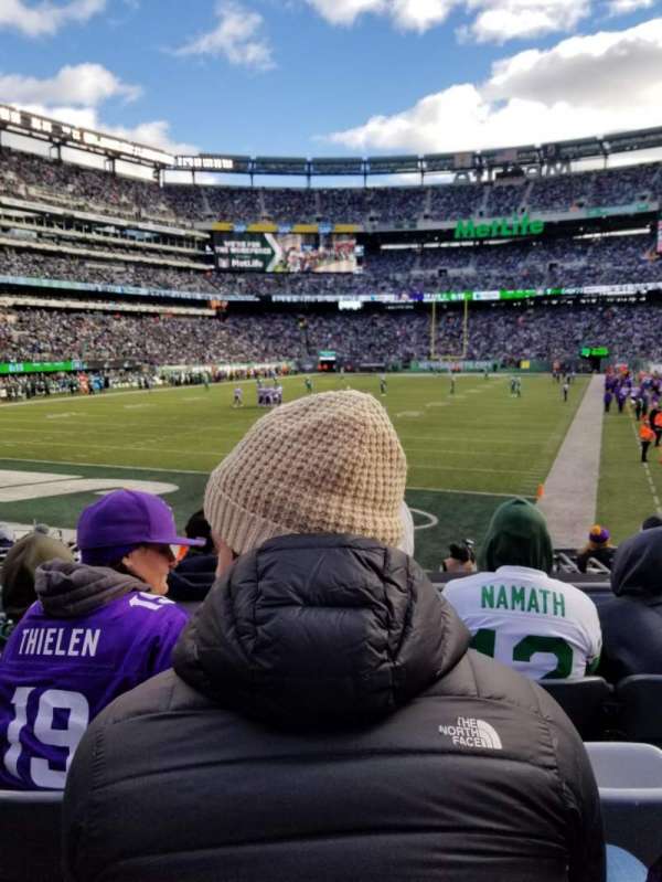 MetLife Stadium, bloc: 148, rangée: 13, place: 13