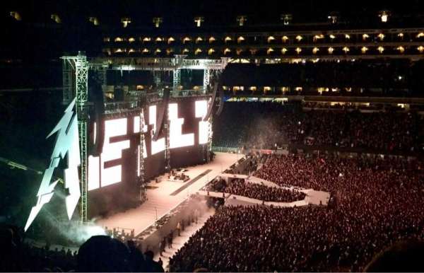 MetLife Stadium, bloc: 239, rangée: 11, place: 24